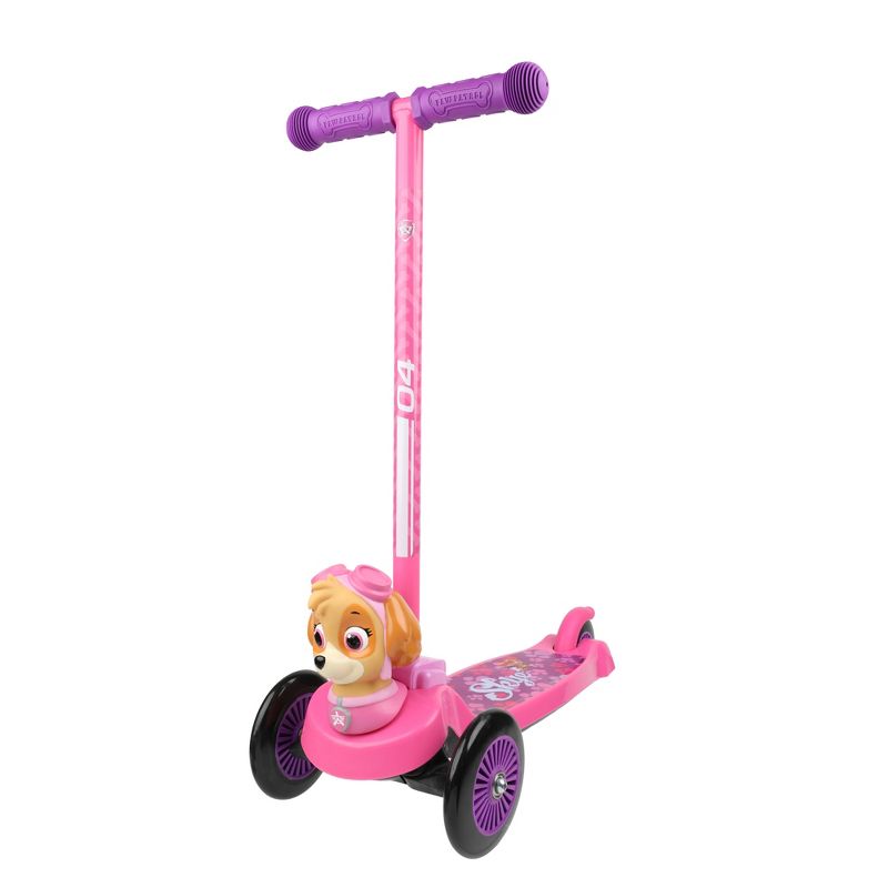 Paw Patrol Skye 3D Scooter with 3 Wheels and Tilt to Turn, 1 of 8