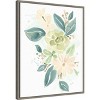 Amanti Art Spring Greens I by June Erica Vess Canvas Wall Art Print Framed 23 x 28-in. - 3 of 4