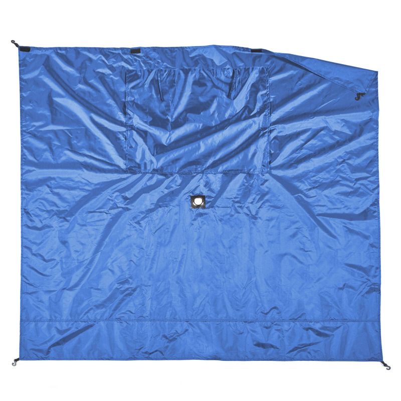 CLAM Quick Set Escape 11.5 x 11.5 Foot Portable Pop Up Outdoor Camping Gazebo Canopy Shelter with Carry Bag and 2 Pack of Wind and Sun Panels, Blue, 4 of 6