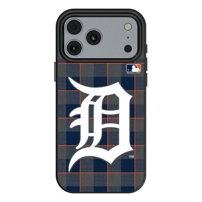 MLB American League Teams Plaid MagSafe Compatible Cell Phone Case for Apple iPhone 17 Series