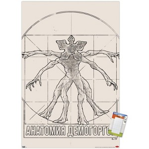 Trends International Netflix Stranger Things: Season 4 - Vitruvian Demogorgon Unframed Wall Poster Prints - 1 of 4