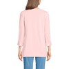 Lands' End Women's Supima Cotton Adjustable 3/4 Sleeve Boatneck Tunic - 2 of 4