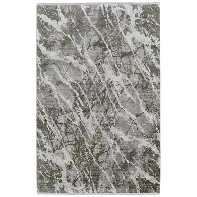 Cadiz Modern Abstract Gray/Green/Taupe Area Rug