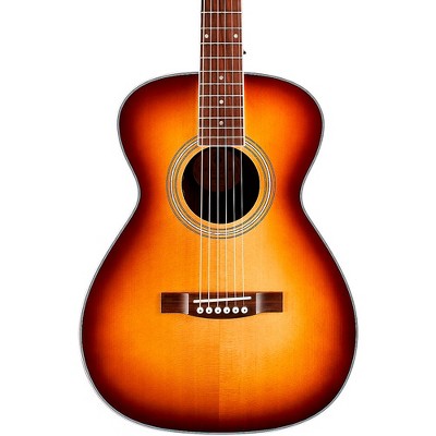 Guild M-260E Deluxe Westerly Collection Concert Acoustic-Electric Guitar Edge Burst