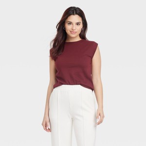 Women's Extended Short Sleeve T-Shirt - A New Day™ - 1 of 4