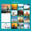 2026 Square Wall Calendar, Cat Naps, 16-Month Animals Theme with 180 Reminder Stickers (12x12 In) - 4 of 4