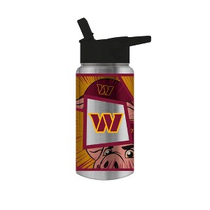 NFL Washington Commanders Mascot Mini Thirst Water Bottle - 16oz - 1 of 3