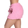 Just Love Womens Plush Faux Sherling Soft Pajama Shorts - PJ Bottoms Sleepwear - 2 of 3