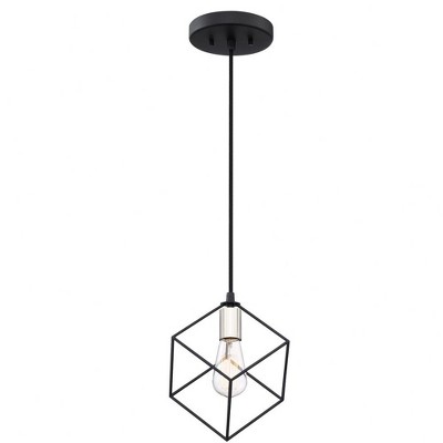 Quoizel Lighting Holograph 1 - Light Pendant in  Earth Black