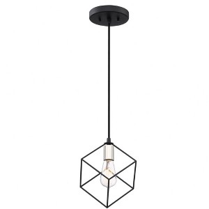 Quoizel Lighting Holograph 1 - Light Pendant in  Earth Black - 1 of 4
