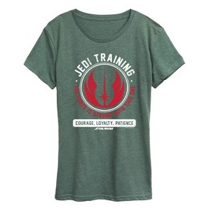 Women's - Star Wars - Jedi Training Short Sleeve Graphic T-Shirt - 1 of 4