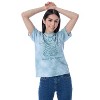 Star Wars Women's The Child Wherever I Go Tie Dye Skimmer Top T-Shirt Adult - 2 of 4