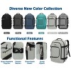 Hynes Eagle 40L Travel Backpack + Fanny Pack-Light Green - 4 of 4