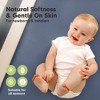 KeaBabies 2pk Soothe Waterproof Fitted Mini Crib Sheets for Girl, Boy, 100% Organic Soft Cotton Pack and Play Sheets - 4 of 4
