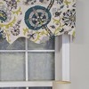 RLF Home Modern Design Classic Celtic Regal Style Window Valance 50" x 17" Emerald Green - 3 of 4
