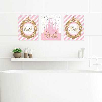 Big Dot Of Happiness Pink Twinkle Twinkle Little Star - Baby Girl Nursery  Wall Art & Kids Room Decor - Gift Ideas - 7.5 X 10 Inches - Set Of 3 Prints  : Target