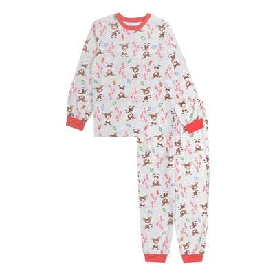 Reindeer In Here Kids' Pajama Set - 2pc Size 4