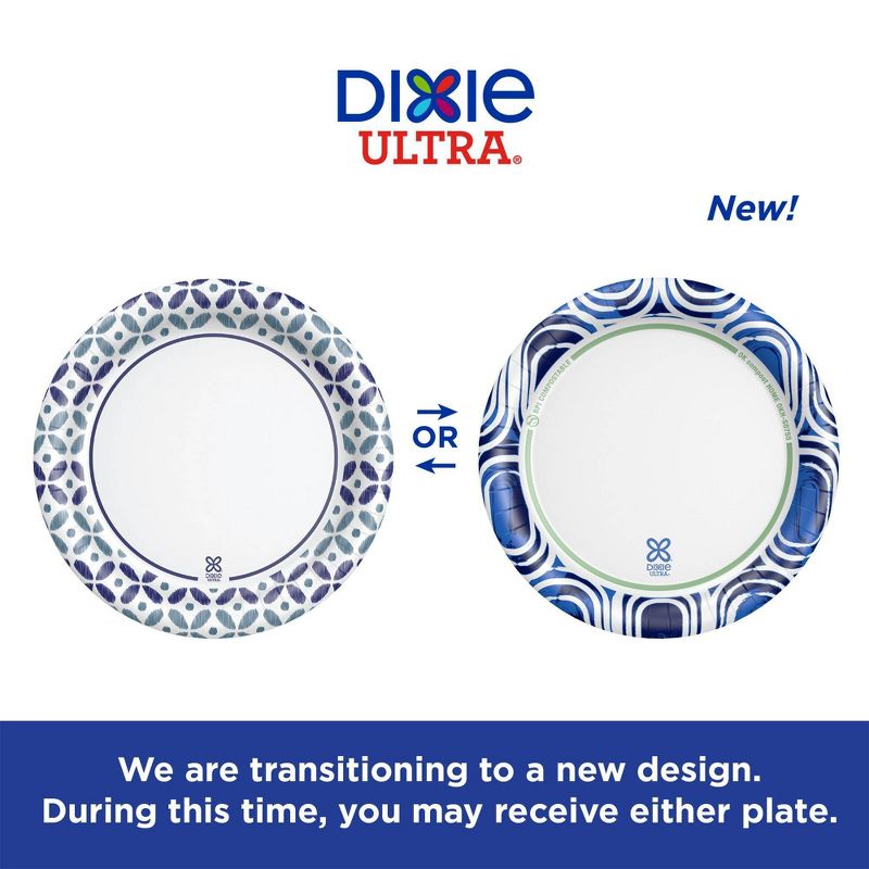 Dixie Ultra 6 7/8&#34; Disposable Plates - 44ct, 4 of 12