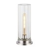 Dellanora Tube Table Lamp - CTL1069 - Silver/Clear - Safavieh Couture - 2 of 4