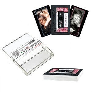 Aquarius Puzzles David Bowie Cassette Playing Cards - 1 of 4