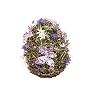 Gallerie II Large Lavender Egg Easter Figure Figurine - 1 of 4