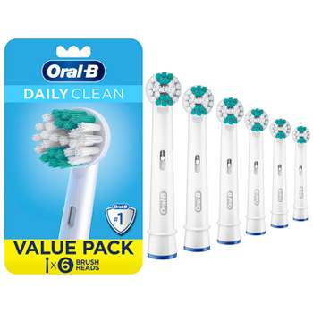 Oral-B Daily Clean Electric Toothbrush Replacement Brush Heads Refill - 6ct