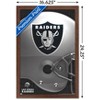 Trends International NFL Las Vegas Raiders – Logo 20 Framed Wall Poster Prints - 3 of 4