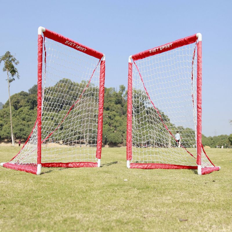 E-Jet Sport 3&#39; x 3&#39; Youth Lacrosse Goals - Set of 2, 4 of 9