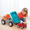 American Plastic Toys Gigantic Car Hauler Truck for Toddlers with Tilting Bed - 2 of 2