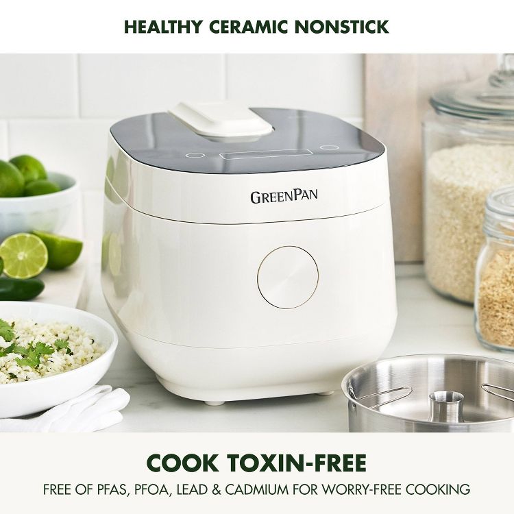GreenPan Bistro Carb Reducing Rice Cooker, 3 of 11