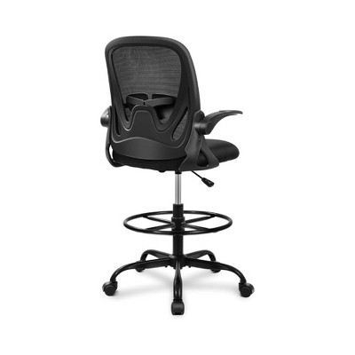 Evo Bytes Tall Office Chair with Flip-up Armrests
