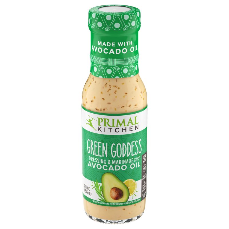 Primal Kitchen Dairy-Free Green Goddess Dressing with Avocado Oil - 8fl oz, 1 of 15