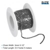 Unique Bargains DIY Bag Clothing Decoration Crystal Rhinestone Sew on Close Claw Chain Trim - 2 of 4