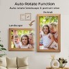 Sungale 21in Cloud Frame- Easy PhotoShare APP- 20GB Cloud Storage Auto-Rotate with HD IPS LCD Screen - 4 of 4