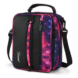 Tirrinia Expandable Insulated Lunch Bag for Women, Men & Kids - Leakproof Flat Lunch Cooler Tote with Shoulder Strap, Lunch Box for Work, School - 1 of 4