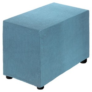 Unique Bargains Polyester Rectangular Stretchy Elastic Stool Cover - 1 of 4