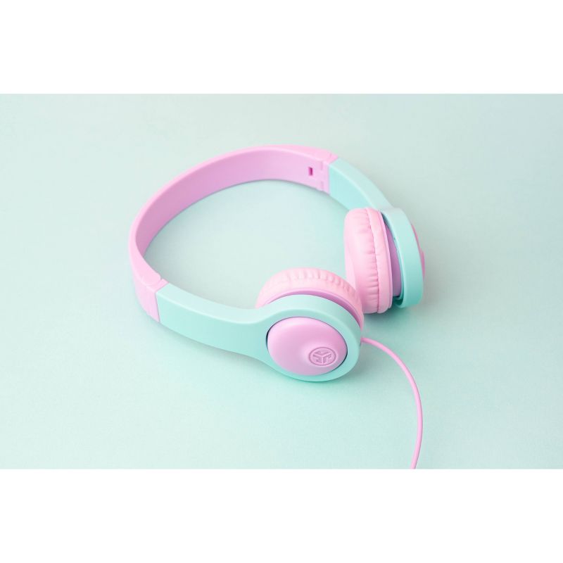 JBuddies Gen 2 Folding Kids Wired Headphones - Purple/Teal, 6 of 17