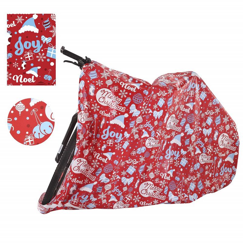 JOYIN  2pcs Jumbo Christmas Gift Bags with Gift Tags 60x72in, 3 of 7