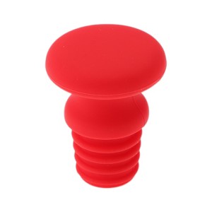 Unique Bargains Bottle Stoppers Round Flat Hand Wash Silicone 1.77"x1.38"x1.38" 1 Pc - 1 of 3