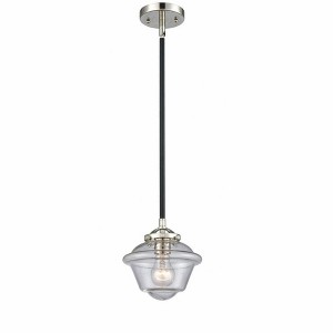 Oxford - 1 Light Stem Hung Mini Pendant In Industrial Style-7.38 Inches Tall and 7.5 Inches Wide - 1 of 1