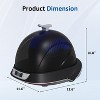 Heynemo Helmet Cap Care Machine, Black Hat Helmet Care Machine with Steam Iron, UV, Ozone 3 Lighting, Restore Cap Shape, Helmet Hat Cleaner, Black - 2 of 4