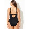 Swimsuits for All Women's Adjustable Underwire One Piece Swimsuit (Plus Sizes Available) - 3 of 4
