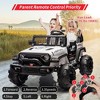 2 Seaters Kids Ride On Truck with Remote Control,20“ Large Seat Ride On Car for Toddlers - 4 of 4