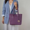 MKF Collection Leah Vegan Leather Women’s Tote Bag by Mia K - 3 of 4