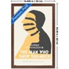 Trends International Alfred Hitchcock - The Man Who Knew Too Much (1954) Silhouette Framed Wall Poster Prints - 3 of 4