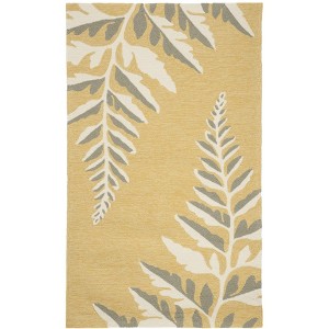 Martha Stewart Fern Garden - MSR2211 - Indoor Hand Hooked Rugs - 1 of 3