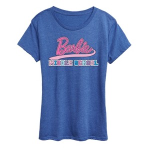 Women's - Barbie - Middle School Short Sleeve Graphic T-Shirt - 1 of 4