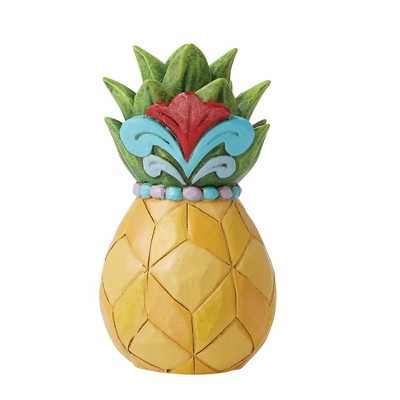 Colorful Resin Pineapple Mini Figurine for Tabletop Decor