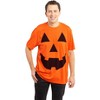 Whiskey and Oak Halloween Crew Neck T-Shirt for Men - Skeleton & Pumpkin - 100% Cotton - 2 of 4
