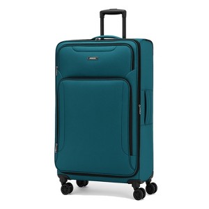 World Traveler Dejuno Jasper 24-Inch Lightweight Expandable Spinner Luggage - 1 of 3